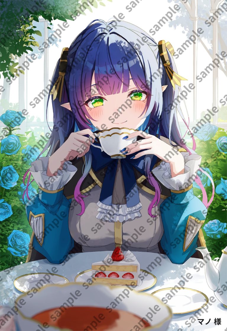マノ様 活動2周年記念イラスト