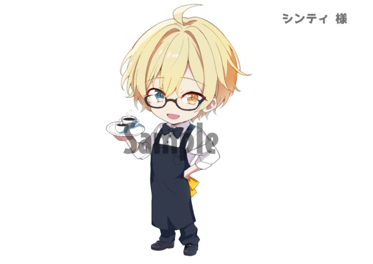 シンティ様 ミニキャライラスト